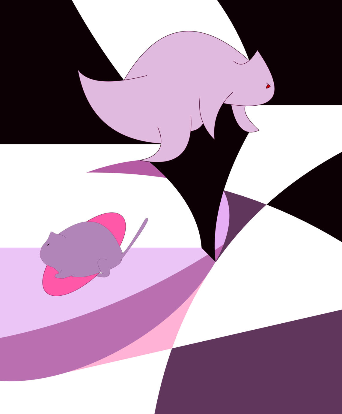 Upside down Hourglass