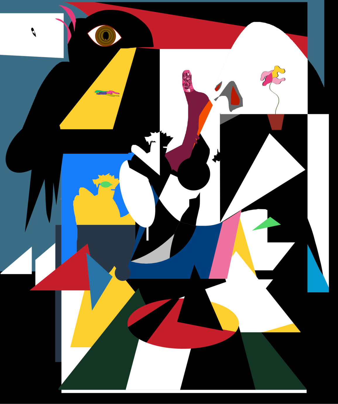 Melting Puppets in the Aspirational Garden